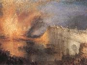 The Burning of the Houses of Parliament, J.M.W. Turner
